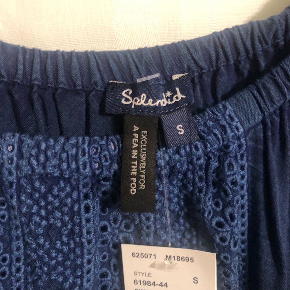 Splendid exclusive for A Pea in the Pod Maternity Blouse. - Picture 5 of 8